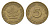 ФРГ 5 пфеннигов 1949 F KM 102, J. 377 сталь плакированная латунью 4685-365
