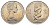 Острова Кука 1 доллар 1985 16th Forum, 2nd P.I.C. and Mini Games KM 30 медно-никель BU 4184-913