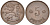 ФИНЛЯНДИЯ 5 ПЕННИ 1932 KM 22 медь 192-1248