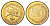 Гонконг 50 центов 1998 KM 68 сталь плакированная латунью UNC 4700-213
