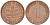 ФРГ 1 пфенниг 1979 F KM 105, J.380 сталь плакированная медью 187-857