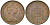 Великобритания 1 пенни 1981 Елизавета II (1952-2022) KM 915, Spink 4237 (B1) бронза 4115-715