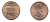 США 1 ЦЕНТ 2007 D ЛИНКОЛЬН KM 201b цинк плакированный медью UNC 179-611
