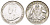 Австралия 3 пенса 1928 m, Георг V (1910-1936), герб Австралии KM 24 серебро 26-1143