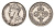 Маврикий 1/4 рупии 1936 Георг V (1910-1936) KM 15 серебро 1524-232