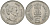 Индия 5 рупий 1985 на смерть Индиры Ганди KM 150 медно-никель aUNC 97-326