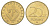 Венгрия 20 форинтов 1994 KM 696 никель латунь UNC 4633-1024