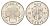 Гана 50 седи 1997 KM 31a сталь плакированная никелем UNC 4642-143