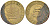 ФРГ 5 ПФЕННИГОВ 1966 J KM 107, J. 382 сталь плакированная латунью 4181-916