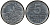 БРАЗИЛИЯ 5 КРУЗЕЙРО 1981 КОФЕ KM 591 сталь aUNC 72-931