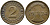 ГЕРМАНИЯ 2 РЕНТЕНПФЕННИГА 1924 D KM 31, J.307 бронза 4387-1133