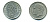 Греция 10 драхм 1986 Демокрит KM 132 медно-никель 23-547