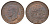 ЮАР 1 пенни 1942 Георг VI (1936-1952) KM 25 бронза 4526-845