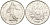 ФРАНЦИЯ 5 ФРАНКОВ 1987 СЕЯТЕЛЬ KM 926a.1, LE FRANC 341.19 медно-никель плакированный никелем 3855-722