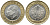 Турция 1 лира 2009 Кемаль Ататюрк KM 1244 биметалл UNC 4577-613