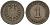 Германия 1 пфенниг 1875 H, Вильгельм I (1871-1888) KM 1, J. 1 медь 1524-513