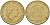 Италия 200 лир 1978 R, шестерня KM 105 алюминиевая бронза 4573-822