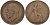 Великобритания 1 пенни 1914 Георг V (1910-1936) KM 810, Spink 4051 бронза 4144-442