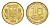 Украина 10 копеек 2011 KM 1.1b алюминиевая бронза UNC 4649-525