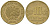 Перу 10 сентимо 2015 LIMA KM 305.4 латунь 4523-251