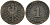 Германия 1 пфенниг 1877 A, Вильгельм I (1871-1888) KM 1, J. 1 медь 1524-345
