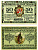 ТРИБЕРГ 50 пфеннигов 1918 (1921) 25 июля 1918, НОТГЕЛЬД, ЗЕМЛЯ БАДЕН-ВЮРТЕМБЕРГ Grabowski T24.3 бумага 2195-4-2-1