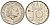 Нидерланды 10 центов 1980 Юлиана (1949-1980) KM 182 никель UNC 220-544