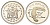 Белиз 5 долларов 1974 попугай Ара KM 44 медно-никель PROOF 11-252-45