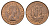 Великобритания 1/2 пенни 1967 Елизавета II (1952-2022) KM 896, Spink 4158 бронза 92-831