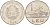 Румыния 1 лей 1966 трактор KM 95 сталь плакированная никелем  4142-427