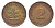 ФРГ 2 пфеннига 1960 F KM 106, J. 381 бронза 4547-724