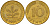 ФРГ 10 пфеннигов 1991 A J. 383, KM 108 сталь плакированная латунью    4603-632