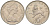 Великобритания 10 пенсов 1974 Елизавета II (1952-2022) KM 912, Spink 4231 (F1) медно-никель 4117-924