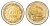 Колумбия 500 песо 2012 KM 298 биметалл UNC 4686-511