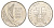 Франция 5 франков 1989 100 лет Эйфелевой башне KM 968 никель UNC 4637-311