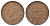 ЮАР 1 пенни 1949 Георг VI (1936-1952) KM 34.1 бронза 11-230-37