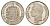 Венесуэла 2 боливара 1989 Симон Боливар Y 43a сталь плакированная никелем 4590-625