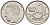 БЕЛЬГИЯ 1 ФРАНК 1989 BELGIE KM 141 железо плакированное никелем 66-442