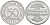 Германия 50 пфеннигов 1921 A KM 27, J.301, Weege 10 алюминий UNC 4584-822