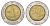 Сан-Марино 500 лир 1991 KM 269 биметалл UNC 4648-344