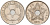 Бельгийское Конго 10 сантимов 1911 Альберт I (1909-1934) KM 18 медно-никель 190-831
