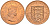 Джерси 1/12 шиллинга 1964 Елизавета II (1952-2022) KM 21 бронза aUNC 4367-246
