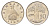 Зимбабве 10 центов 1980 птица-идол, баобаб KM 3 медно-никель 4682-626