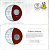 Чили 10 сентаво 1979 конверт с маркой первого дня гашения, Coins of Nations KM 205a алюминий UNC 4295-8-1