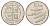 Исландия 10 крон 1996 рыбы KM 29.1a сталь плакированная никелем UNC 4635-143