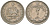 Иран 2 риала 1969 1348 год, Мохаммед Реза Пехлеви (1941-1979) KM 1173 медно-никель 4175-427