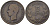 ГРЕЦИЯ 5 ЛЕПТА 1869 ВВ, ГЕОРГ I (1863-1913) KM 42 медь 28-157