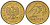 Польша 2 гроша 1999 MW KM 277, Parchimowicz 702f латунь UNC 4567-1046