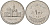 Иран 100 риалов 2003 AH 1382 KM 1261.2 медно-никель 4168-431