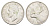 Канада 25 центов 1947 Георг V (1910-1936), олень KM 35 серебро 73-1325